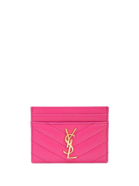 ysl card holder farfetch|farfetch saint laurent.